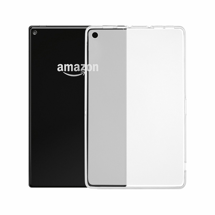 cho Amazon Fire HD8 2020 / HD 7 2018 / Fire HD 10 2019 2017 Vỏ cho Amazon Fire HD 8 Plus 2020 Vỏ silicone mềm trong suốt