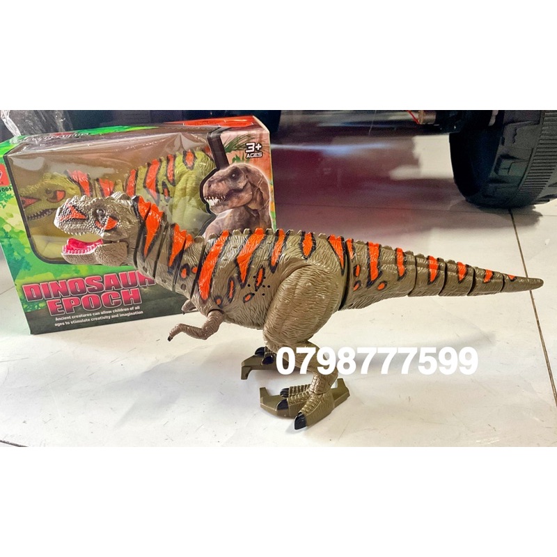 Khủng long pin sọc cam