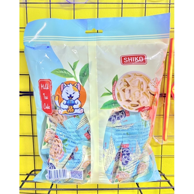 Bánh ốc quế trà sữa SHIKO gói 300g