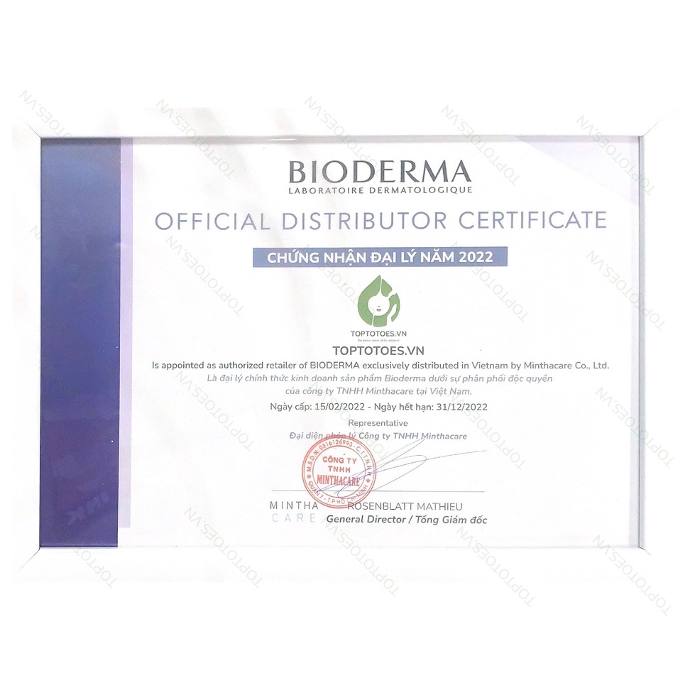 Toner dưỡng ẩm và làm dịu da Bioderma Sensibio Tonique 100ml/250ml [NHẬP KHẨU CHÍNH HÃNG 100%]