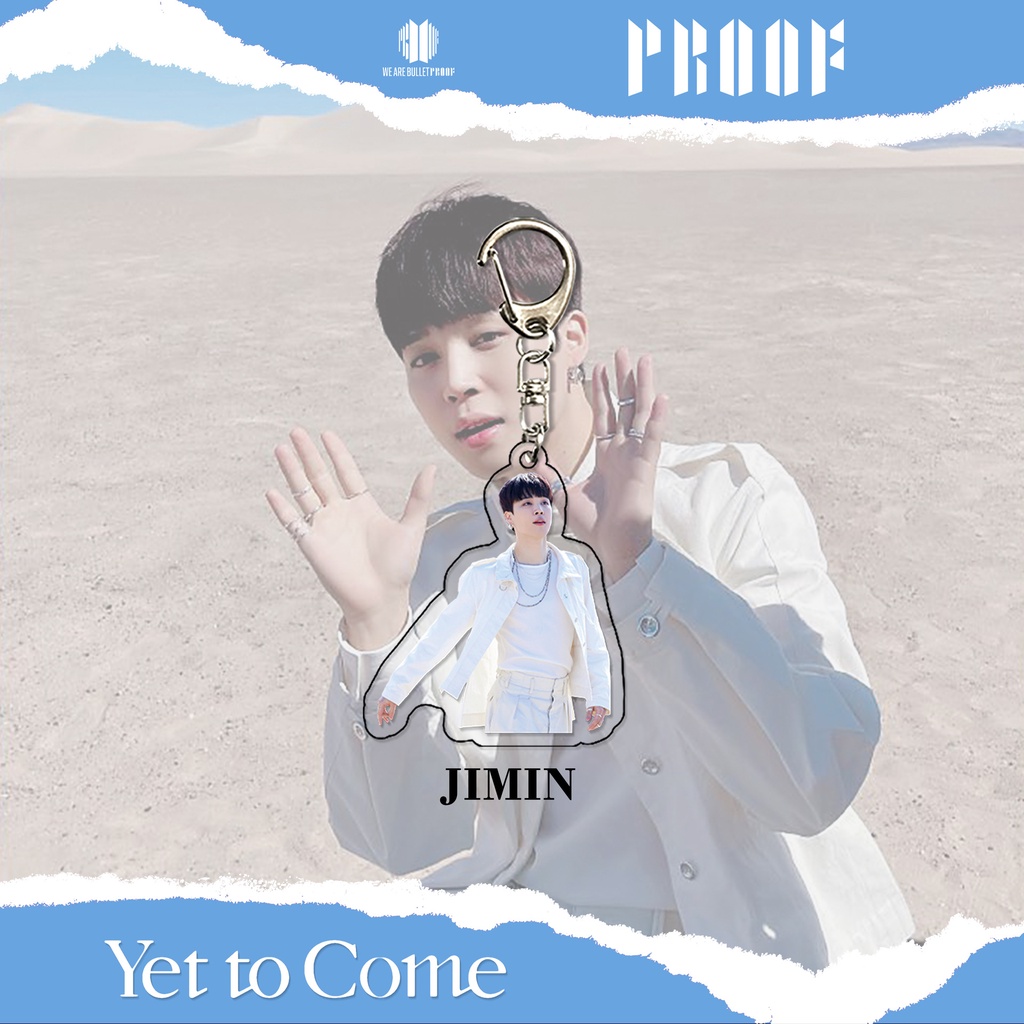 BTS Proof《Yet To Come》Acrylic Keychain Jungkook Pendant Accessories