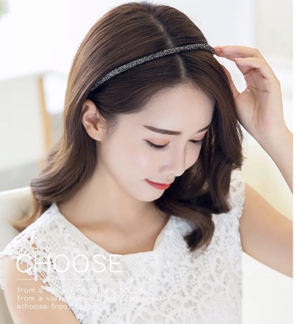 Cài tóc đá lấp lánh
