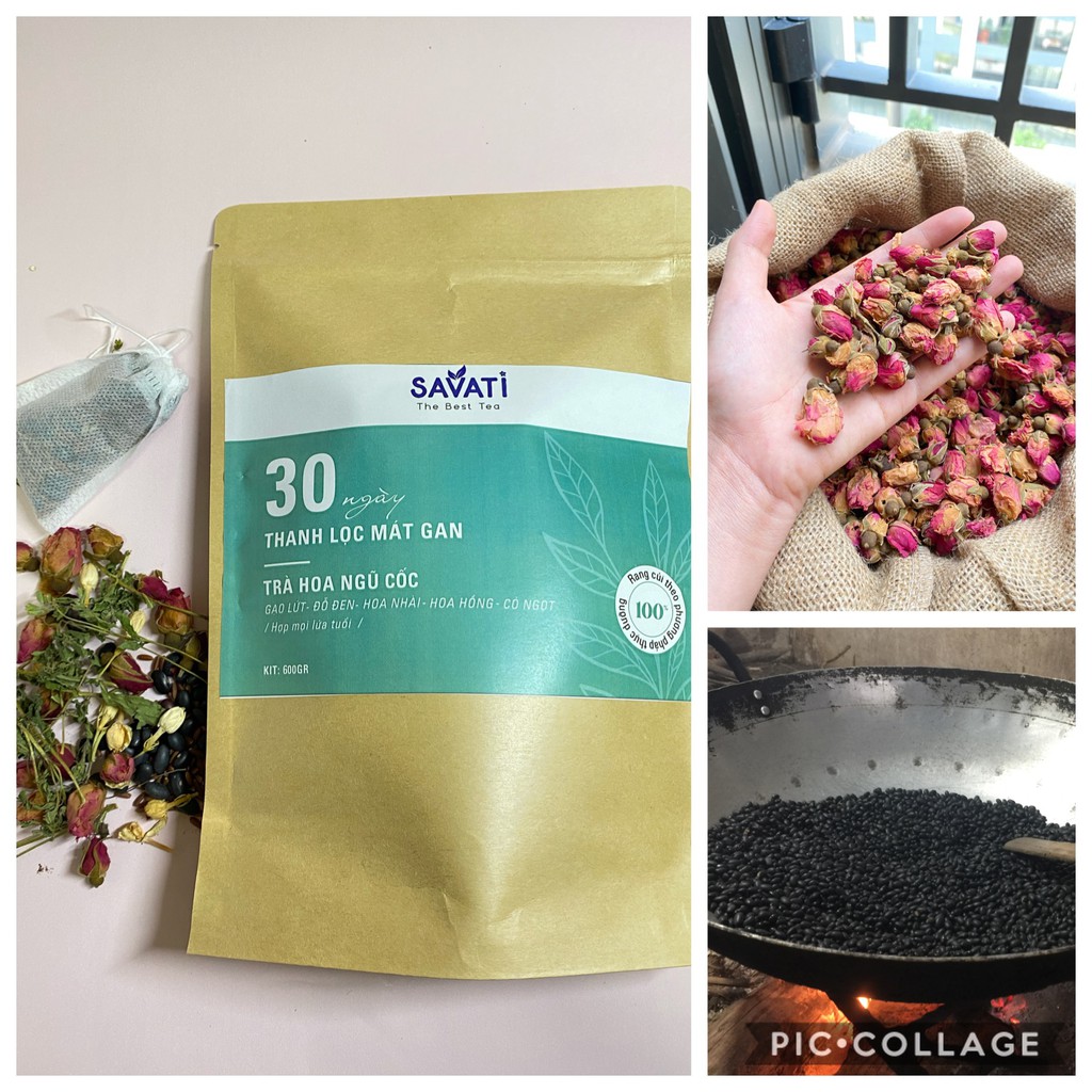 [Mã 267FMCGSALE giảm 8% đơn 500K] TRÀ HOA NGŨ CỐC SAVATI - 30 Ngày Thanh Lọc Mát Gan | BigBuy360 - bigbuy360.vn