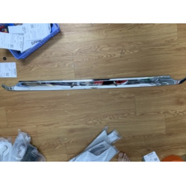 Ốp cản sau xe Mazda CX5 2018-2021, Ốp trang trí cản sau CX5 mạ crom sáng bóng