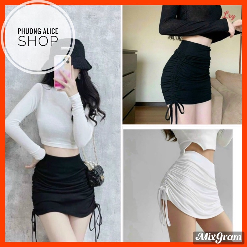 ❌❌ SIÊU HOT ❌❌ Chân váy rút dây hai bên body siêu hot