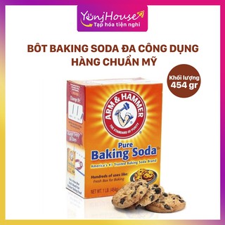 BỘT BAKING SODA ĐA CÔNG DỤNG HÀNG NGÀY 454GRAM HÀNG CHUẨN MỸ - YENJHOUSE