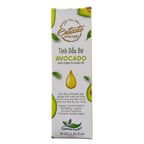 Tinh Dầu Bơ Avocado Nguyên Chất Extra Virgin Avocado Oil 30ml