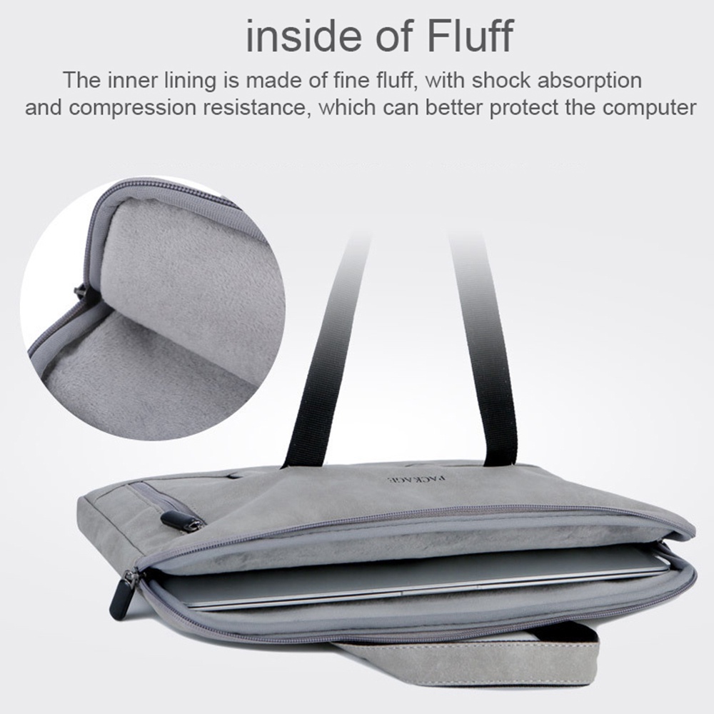 Túi Da Đựng Laptop Chống Sốc Siêu Mỏng Kiểu Dáng Thời Trang