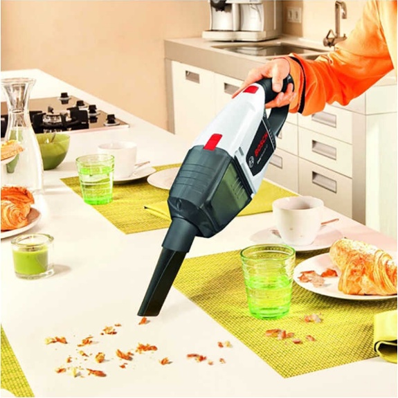 Máy hút bụi cầm tay không dây BOSCH EasyVacuum 12.Tiện dụng đa năng gọn nhẹ cho ô tô, gia đình.Hàng nhập khẩu chánh hãng