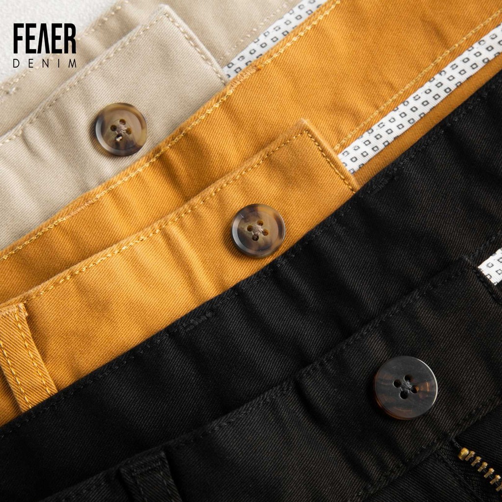 [PREMIUM] Quần nam kaki short FEAER chất kaki trơn Kaki Premium Cotton | BigBuy360 - bigbuy360.vn