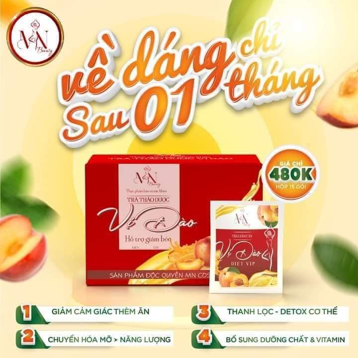 TRÀ GIẢM CÂN ĐÀO X3 ĐÔNG ANH CHÍNH HÃNG