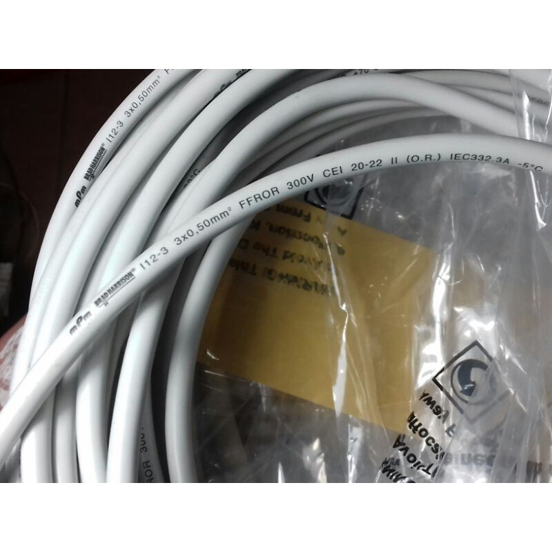 Dây điện hiệu BradHarrison - 2x1mm , 3x0.5mm .