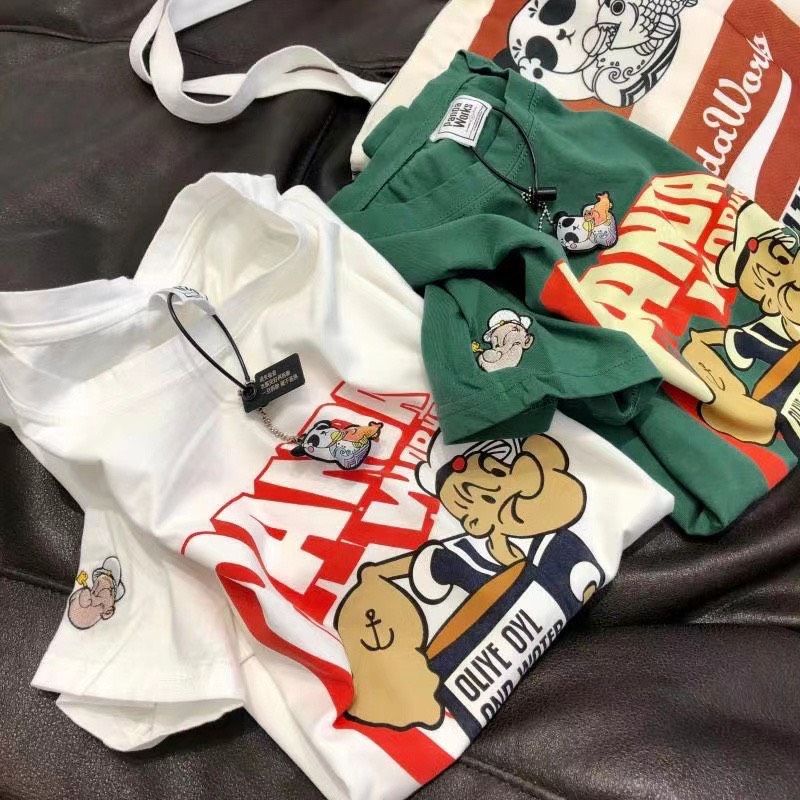 Áo thun tay lỡ unisex Panda