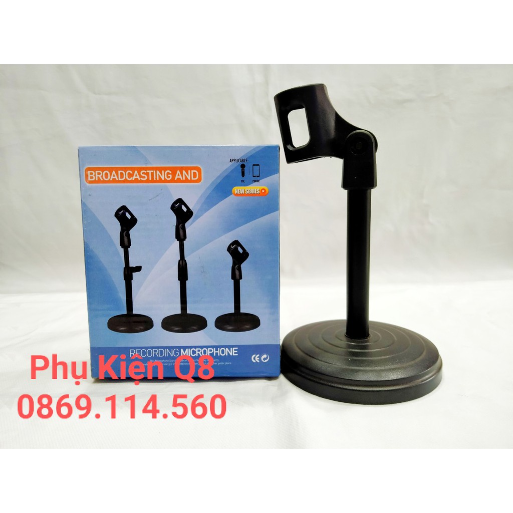 Chân micro đứng để bàn cao 20cm không nâng
