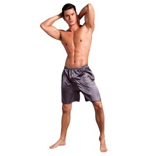 Quần sọt pijama chất phi bóng cho nam giới