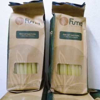 Ống hút gạo FUMA 500g/gói- size trà sữa (phi 8, dài 22cm)