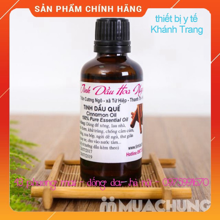 (Gía Sỉ ) Tinh dầu quế nguyên chất 50ml