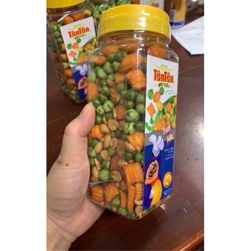 Đậu Phộng Tân Tân Hũ 190g Snack và Đậu Thập Cẩm/Đậu Hoà Lan