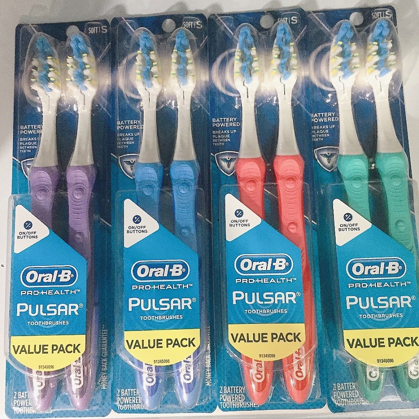 Bàn chải đánh răng Oral-B Pulsar (chạy pin – rung)