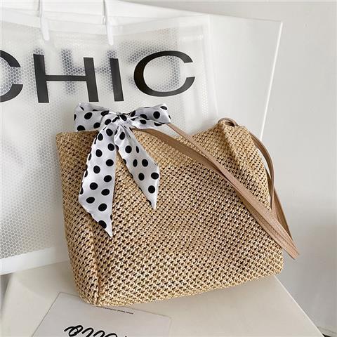 Túi Xách Đan Mây Thời Trang Đơn Giản Cho Nữ