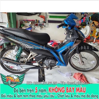 Tem rời Wave RSx xanh đen -1