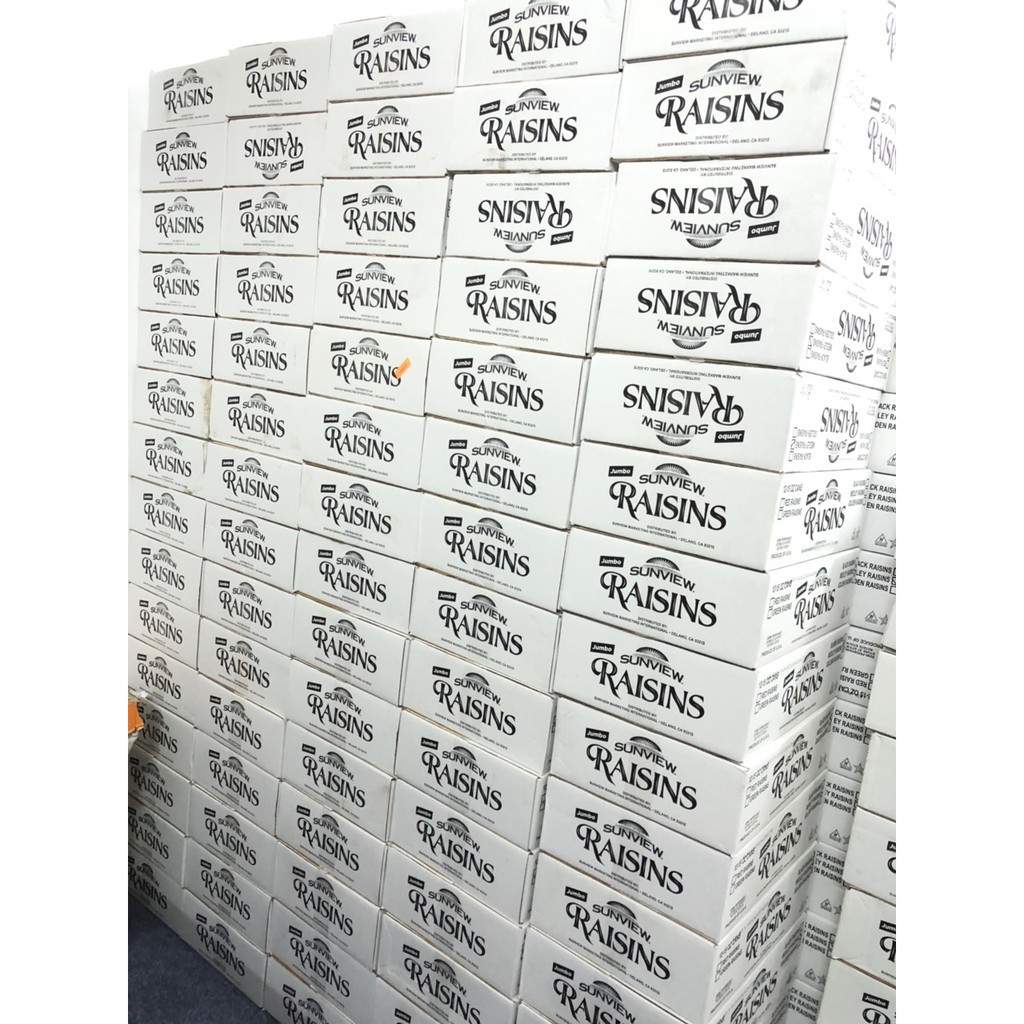 [HÀNG CHUẨN LOẠI NGON] Nho khô Sunview Raisin hộp 425gram - Mỹ | BigBuy360 - bigbuy360.vn