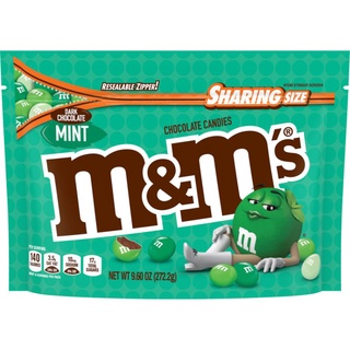 Kẹo socola m&m's bạc hà gói 272g