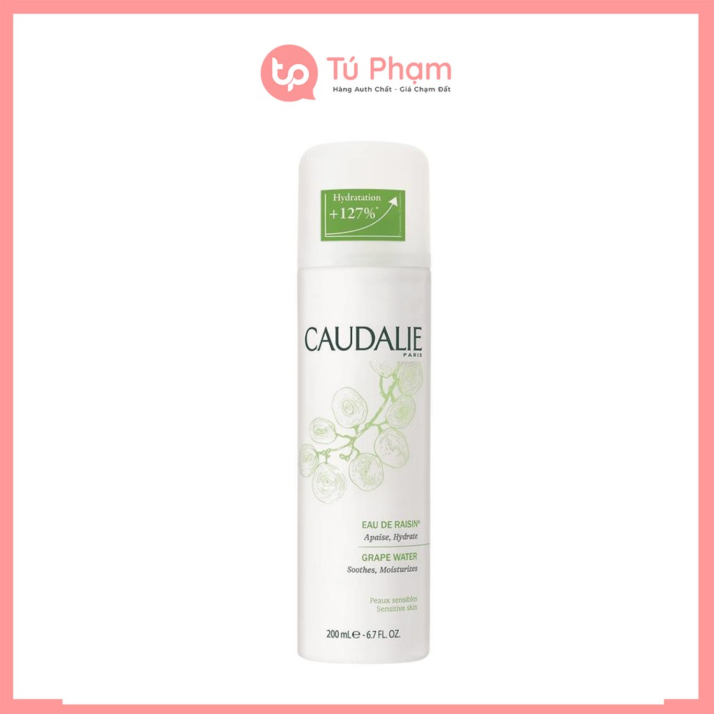 Xịt Khoáng Dưỡng Ẩm Caudalie Grape Water 200ml