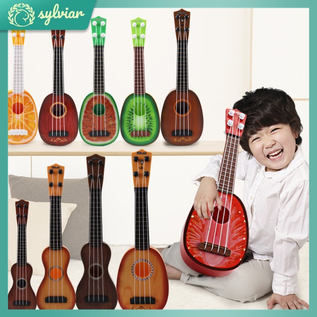 Đồ Chơi Đàn Ghita Hình Trái Cây Mini Cho Bé
