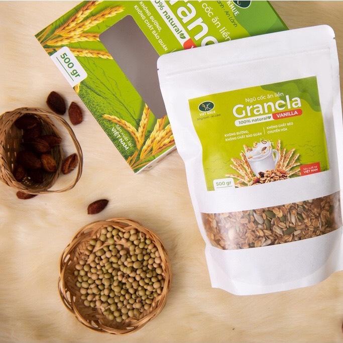 Ngũ cốc ăn liền GRANOLA siêu hạt VIỆT KHUÊ