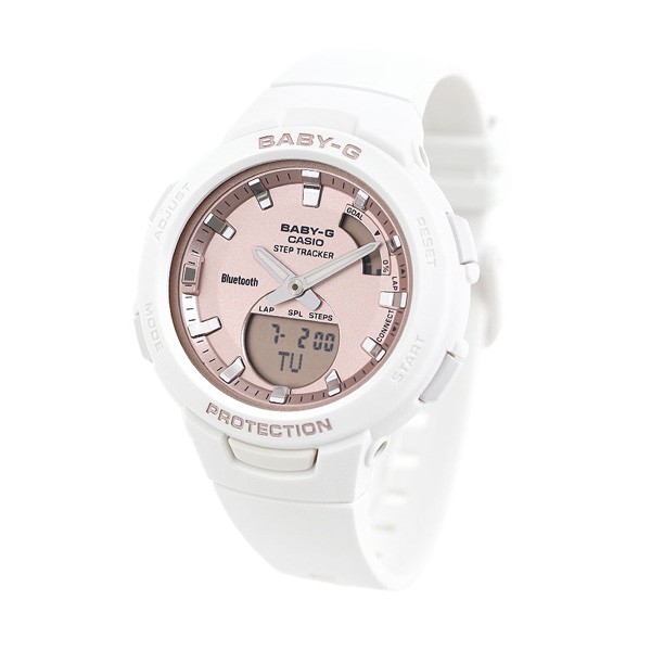 Đồng hồ nữ dây nhựa Casio Baby-G chính hãng Anh Khuê BSA-B100MF-7ADR