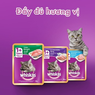 [GÓI 80G] Pate Whiskas cho mèo lớn