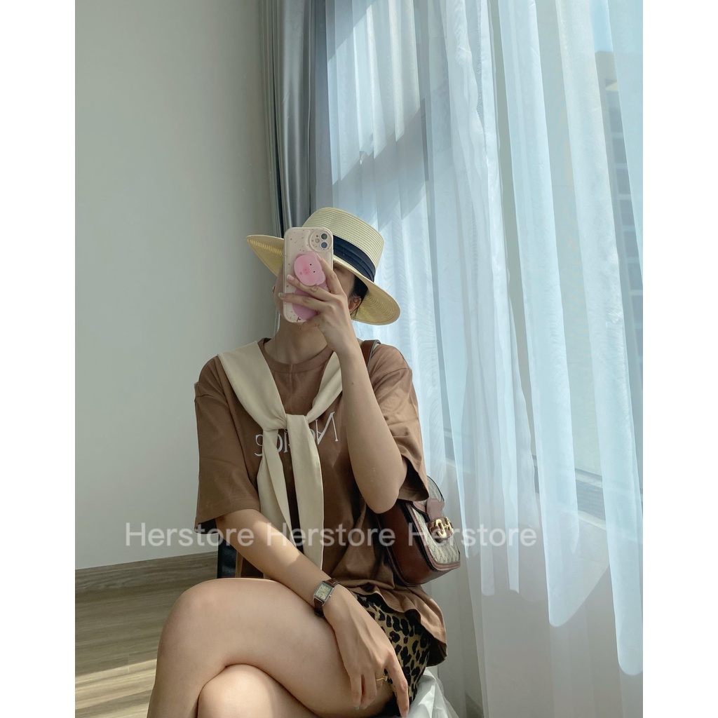 ÁO PHỒNG CHỮ KÈM KHĂN THỦY THỦ-HERSTORE