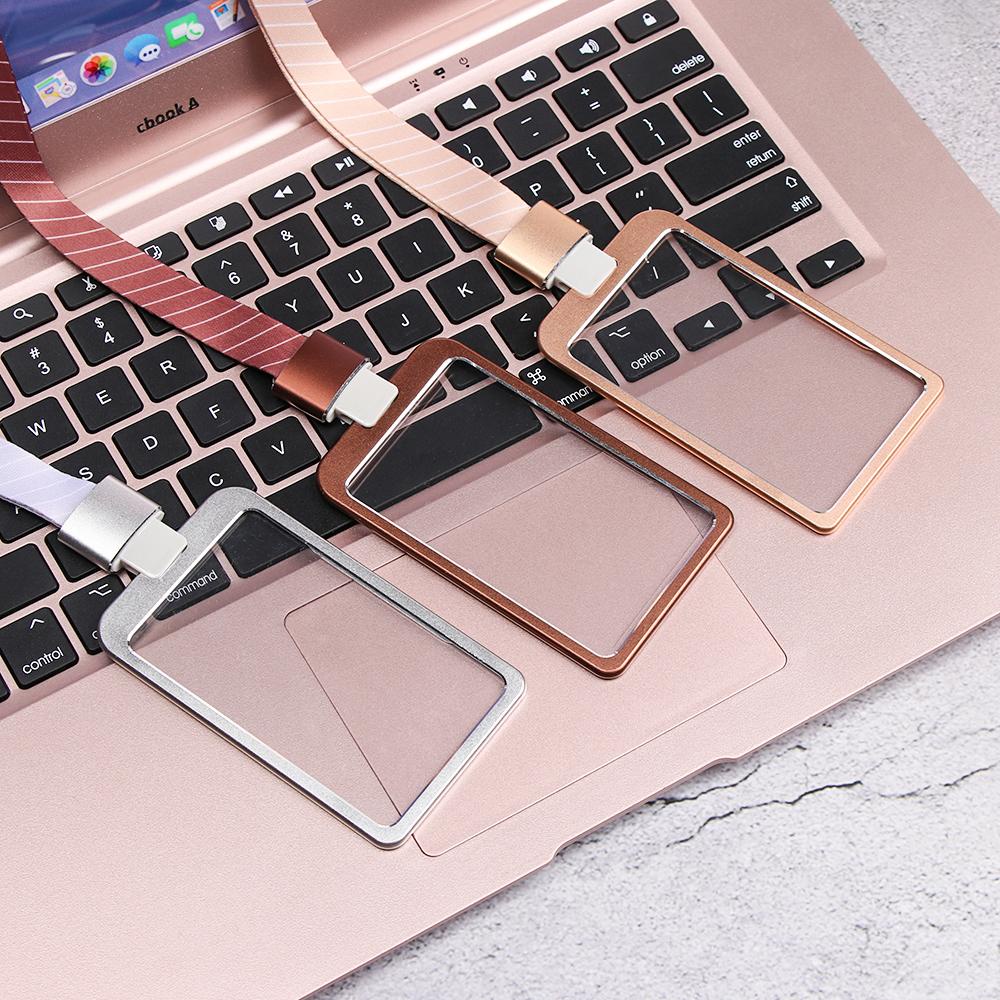 Hộp Đựng Thẻ ID + Dây Đeo Chống Nước Cho Học Sinh / Nhân Viên Văn Phòng Ốp