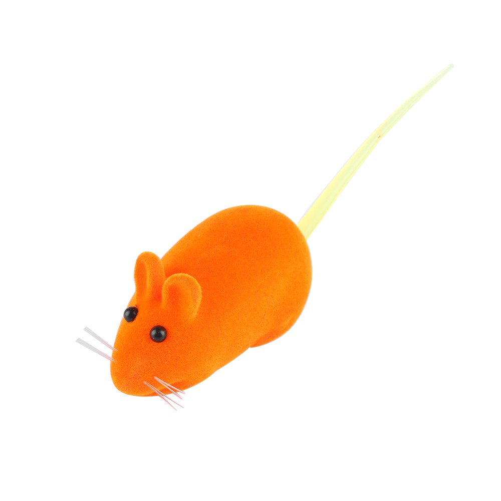 Set 5 Chuột Nhân Tạo Nhiều Màu Sắc Tạo Âm Thanh Vui Nhộn Cho Mèo Cưng
