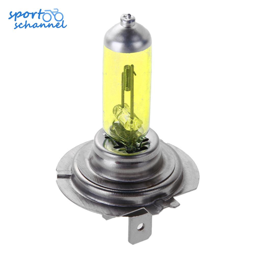 1 Bóng Đèn Pha Halogen H7 12v 55w 4,000k-4,500k Ánh Sáng Vàng