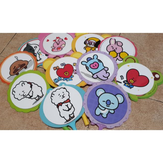 Viết quạt (2 in 1) BTS BT21