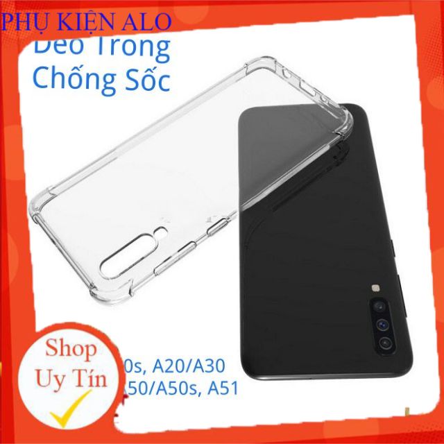 Ốp Lưng Dẻo Trong Chống Sốc Samsung A01, A10, A10s, A20s, A20/A30, A30s/A50/A50s, A51, A70, A71, A7 2018, A9 2018 | BigBuy360 - bigbuy360.vn