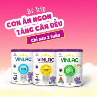 Sữa bột VINLAC cho bé phát triển tọa diện viện dinh dưỡng khuyên dùng sữa đủ size cho bé từ sơ sinh đến 10 tuổi luôn nhé