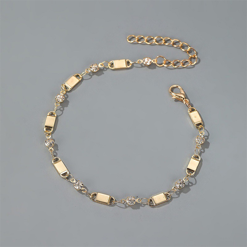 Lắc Chân Họa Tiết Hình Học Xinh Xắn Cho Nữ | BigBuy360 - bigbuy360.vn