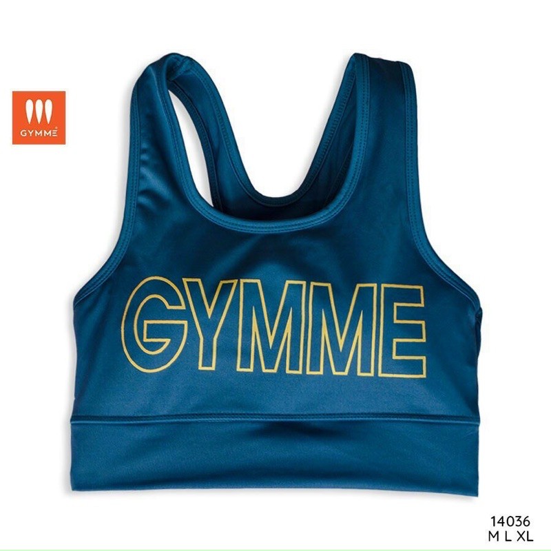 Áo Bra in chữ gymme