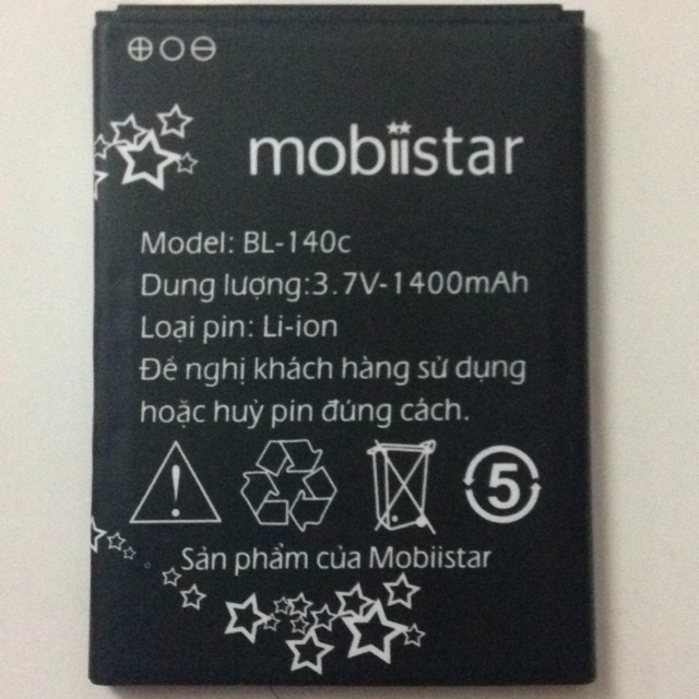 Pin mobiistar 402S Bl-140c chính hãng