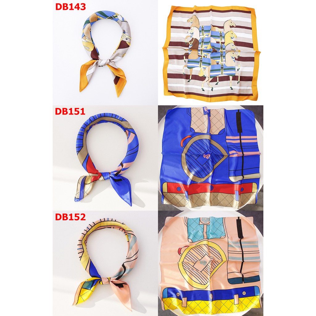 Khăn Turban Bandana Làm Áo Ngực Quàng Cổ Nhiều Mẫu Hàn Quốc