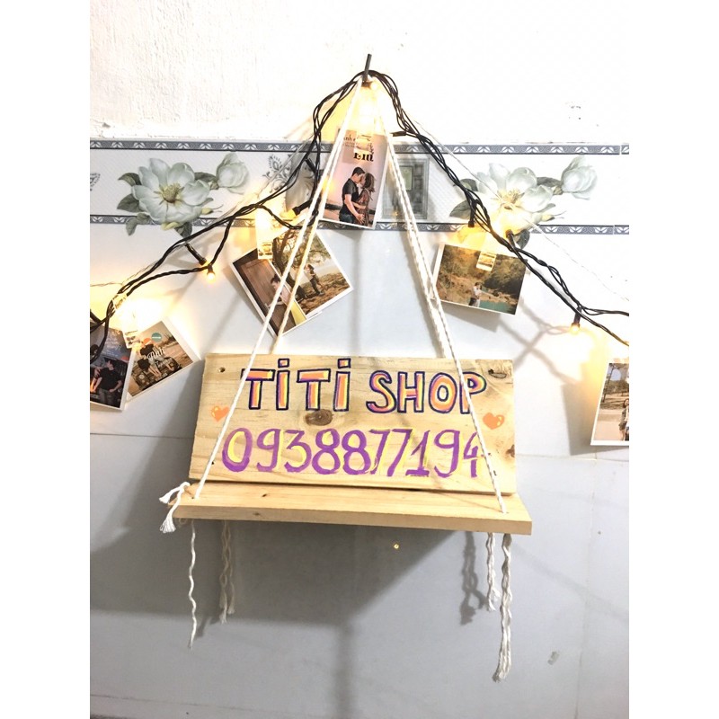 [ BÁN PHÁ GIÁ] KỆ GỖ TREO 1 TẦNG | BigBuy360 - bigbuy360.vn