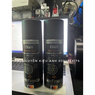 Chai xịt dưỡng sên senfineco chain lube extreme 9924 - 200ml