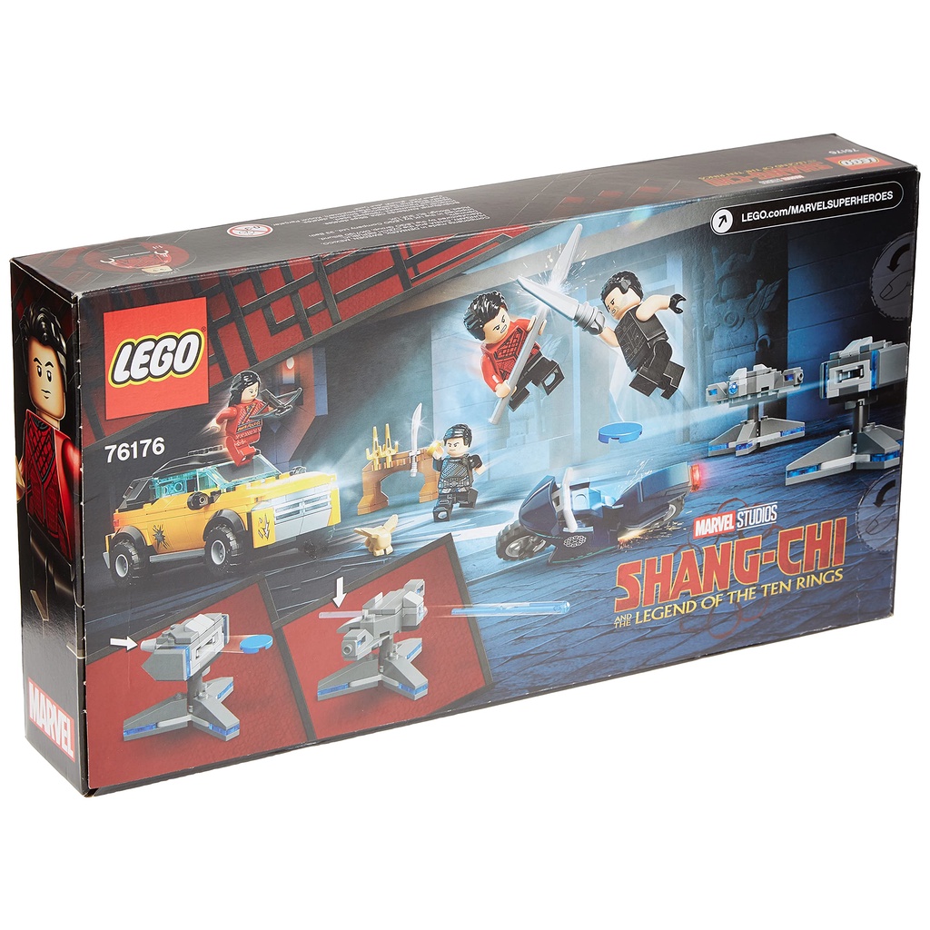 Lego 76176 Shang-Chi Escape from The Ten Rings - Chạy trốn hội Thập Luân