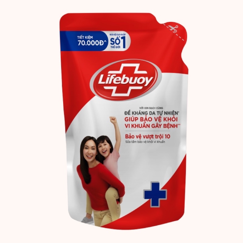 Lifebouy sữa tắm túi 800g.