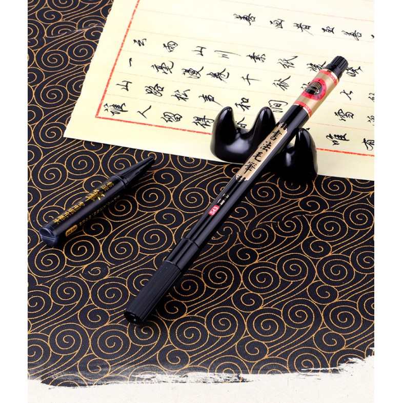[Nowship] Bút Lông BAOKE Màu Thư Pháp S43 S44, Vẽ Calligraphy, Kanji, Hán Tự, Chữ Nho, Chữ Hàn - Có Thể Bơm Mưc