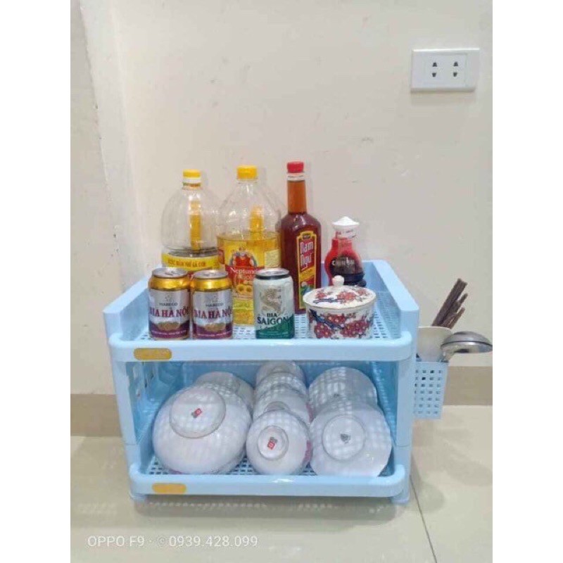 Kệ  úp bát, chén đĩa 2 tầng, 3 tầng Việt Nhật