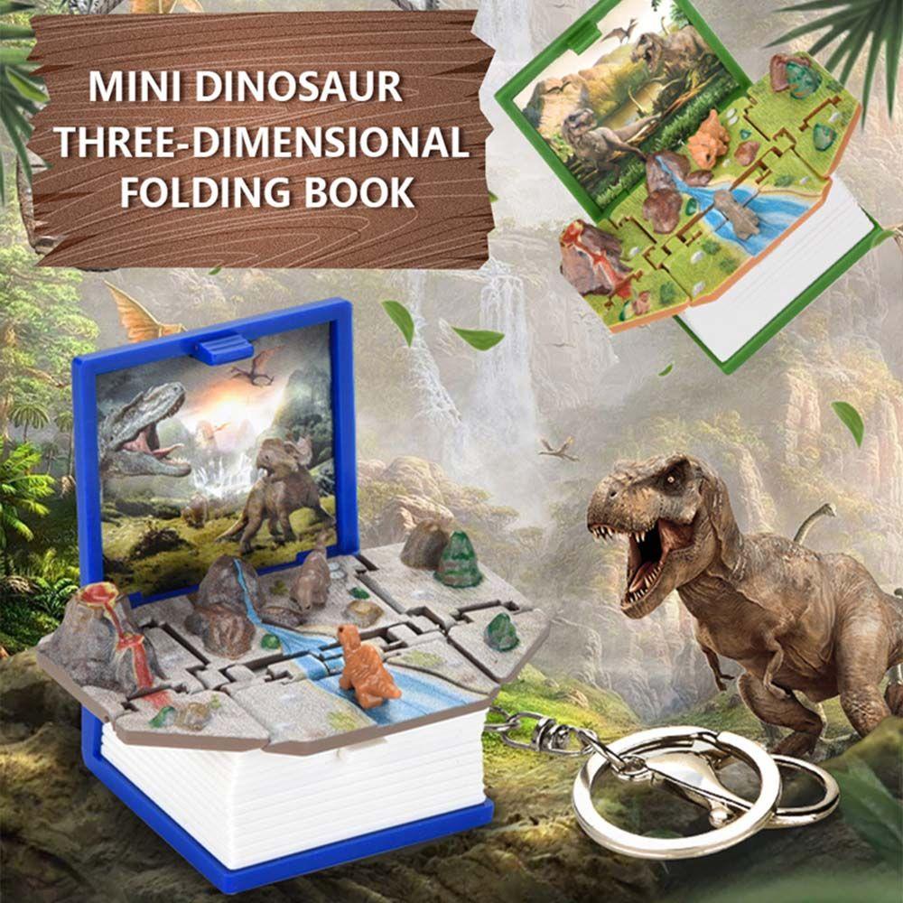 Móc Khóa Hình Quyển Sách / Phi Hành Gia / Khủng Long Mini Ngộ Nghĩnh